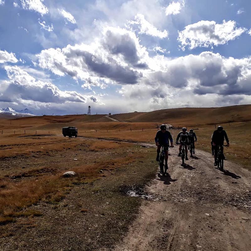 Bicycle rental in Karakol, Kyrgyzstan