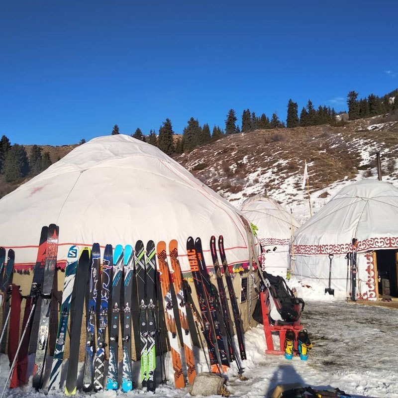 Skitour Karakol, Kyrgyzstan